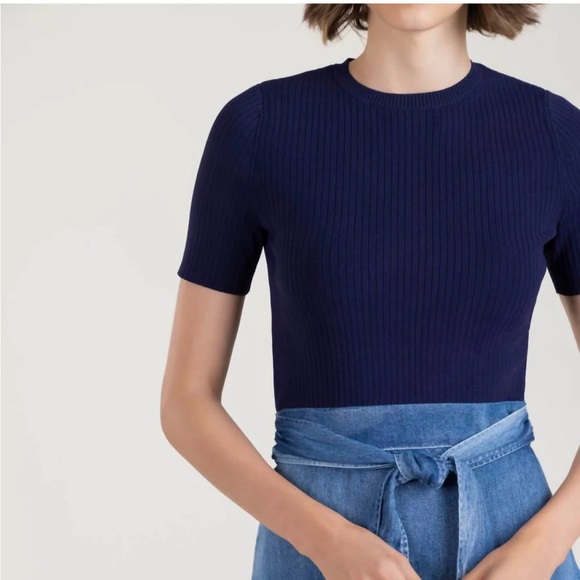 Shoshanna Ashton Mix Media Midi-Dress size small - Picture 3 of 6